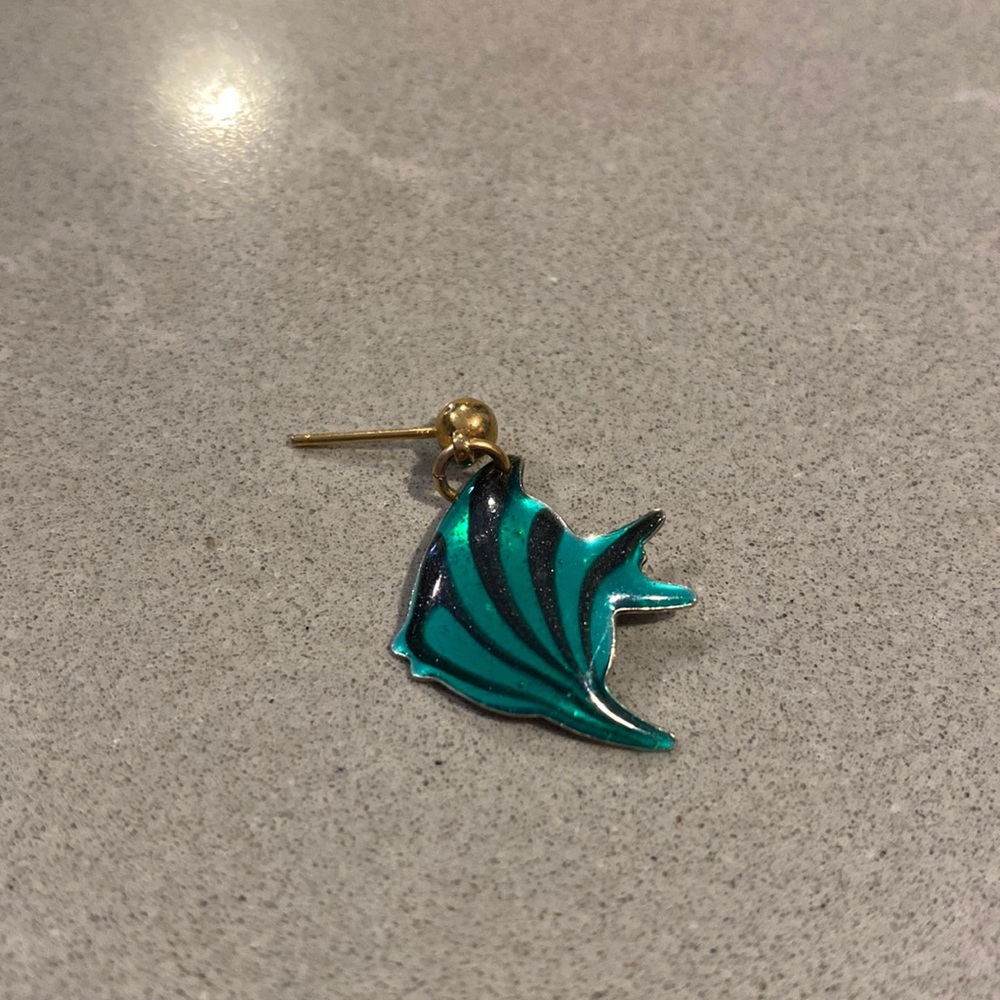 Single Fish Earring